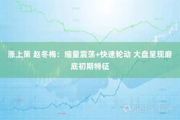 涨上策 赵冬梅：缩量震荡+快速轮动 大盘呈现磨底初期特征